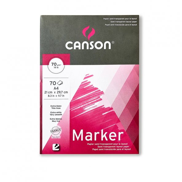 CANSON A4-70 G MARKER EXTRA WHİTE DEFTER 70 YP.