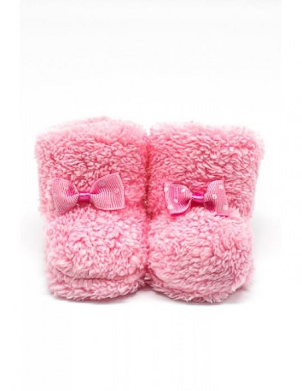 URART KIZ BEBEK PELUŞ PATİK ÇORABI | KIZ PELUŞ PATİK - 5