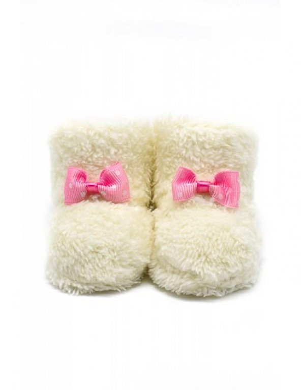 URART KIZ BEBEK PELUŞ PATİK ÇORABI | KIZ PELUŞ PATİK - 6