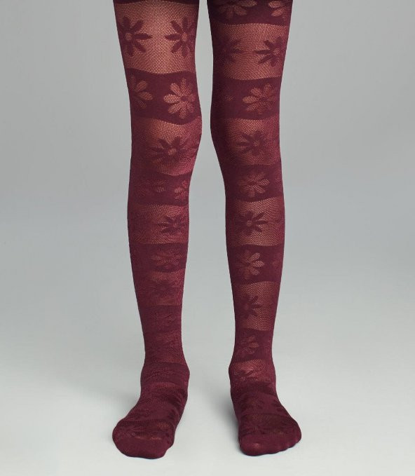 PENTİ PRETTY BASİC FLOWER KIZ ÇOCUK KÜLOTLU ÇORAP | PCDP623G19SK - 4