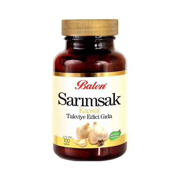 Balen Sarımsak Kapsül 375 mg 100 Kapsül x 3 Adet - Resim 2