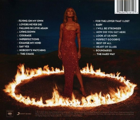 CELINE DION - COURAGE (CD) - 2