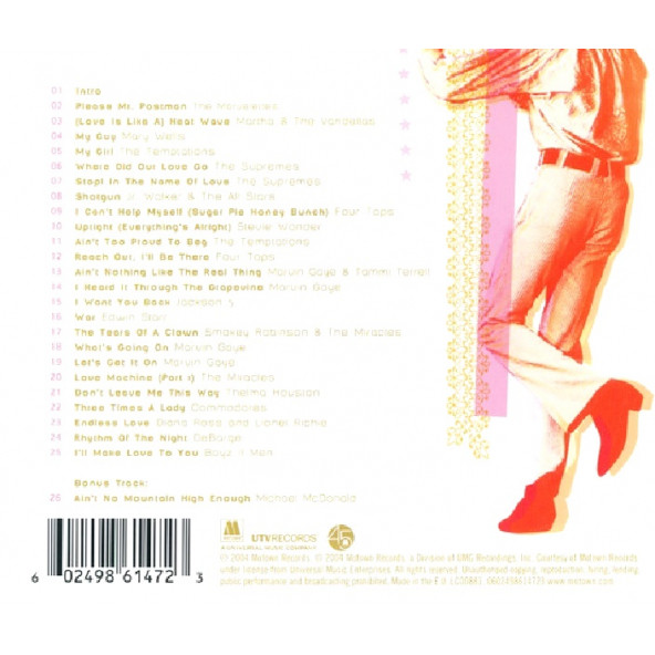 MOTOWN 1S - VARIOUS ARTISTS (CD) (2004) - 2