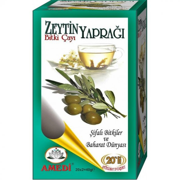 Zeytin Yaprağı Bitki Çayı 20 lik Poşet