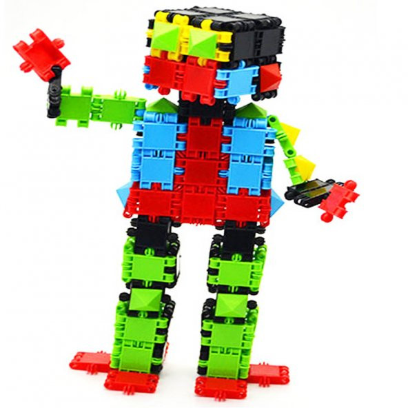 Özel Kutulu 150 Parça Patentli Lego Set Flexy Tangles ®