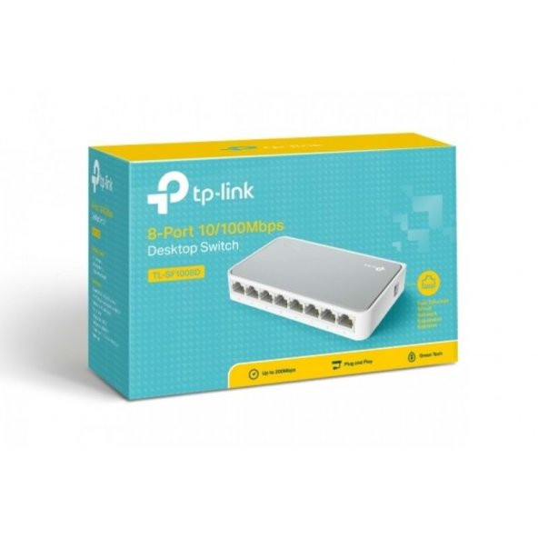 SWITCH TP-LINK TL-SF1008D 8 PORT - 3