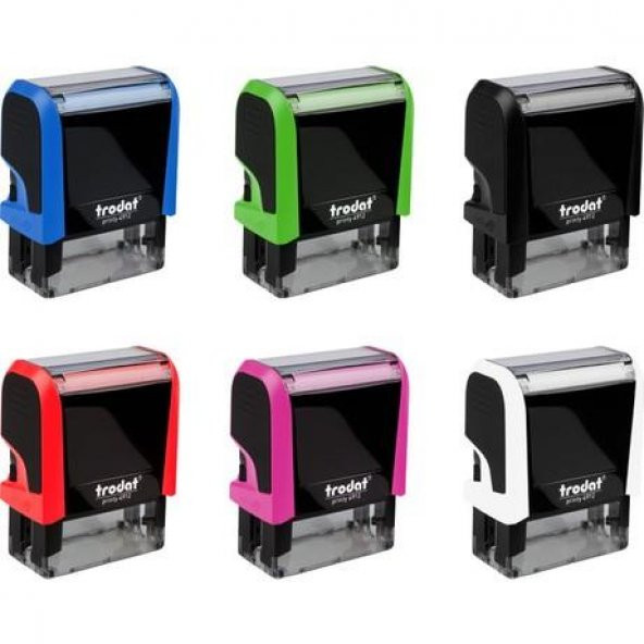 Trodat Kaşe Otomatik Karışık Kasa Mavi Keçe 4911