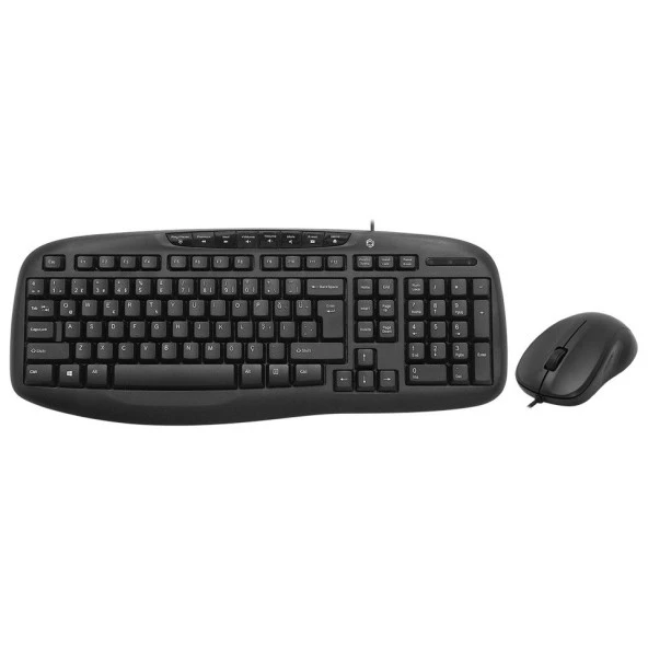 FRISBY FK-4825QU  USB Q 140cm  KLAVYE-MOUSE SET