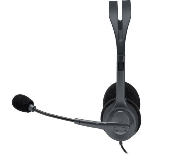 LOGITECH 981-000593 H111 MİKROFONLU KULAKLIK,SİYAH - 2