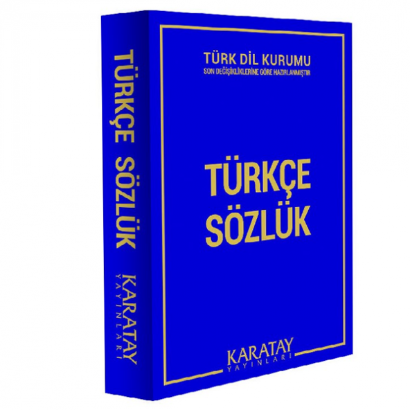 4E Sözlük Türkçe Ortaokul Yeni Biala Plastik Kapak 1.Hamur 512 SYF. Mavi Karatay Yayınevi