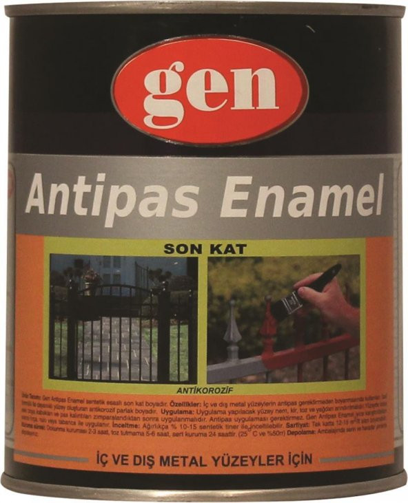 Gen Antipas Enamal (Antipas+Astar+Son Kat) 20 Kg Beyaz