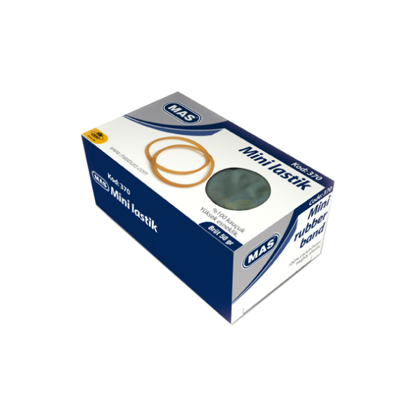 Mas Lastik Kutu Mini 100 Kauçuk 50 GR 370