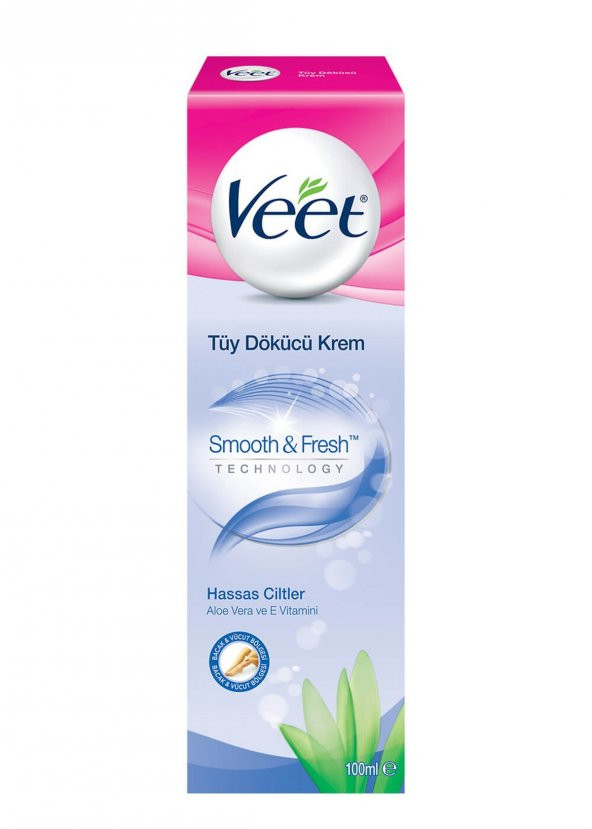 Veet Tüy Dökücü Krem Hassas Ciltler 100 Ml