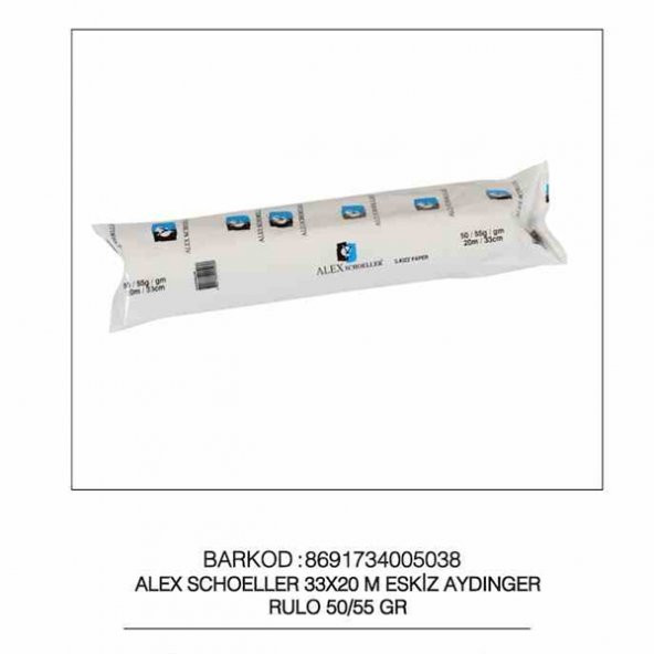 Alex Schoeller Aydınger Rulo Eskiz 50/55 GR 20x33 - 1