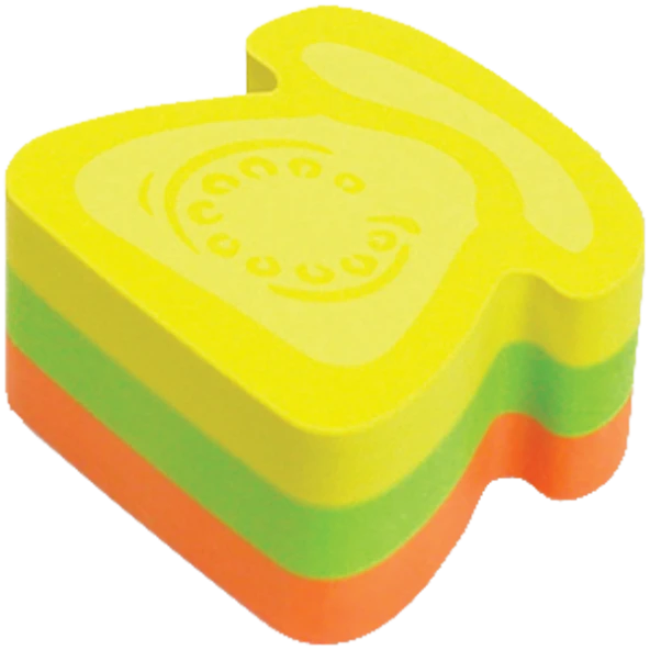 Faber-Castell Şekilli Yapışkanlı Not Kağıdı Telefon Şekilli 225 YP 50x50 584339