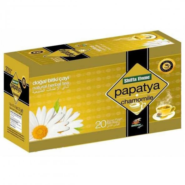 PAPATYA BİTKİ ÇAYI 20 ADET