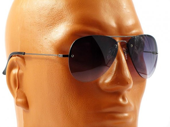 Paco Loren Erkek Güneş Gözlüğü Çerçevesiz Damla Siyah pl1043s - 5