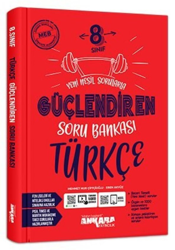 8. Sınıf Türkçe Güçlendiren Soru Bankası Ankara Yayıncılık