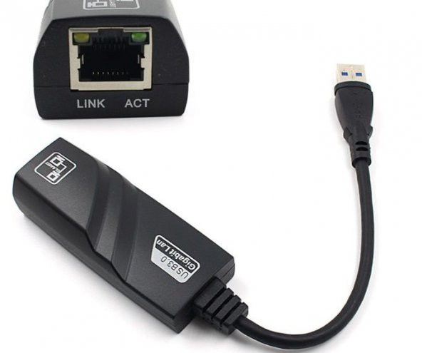 QPORT Q-UGB1 USB-RJ45  GIGABIT ÇEVİRİCİ - 2