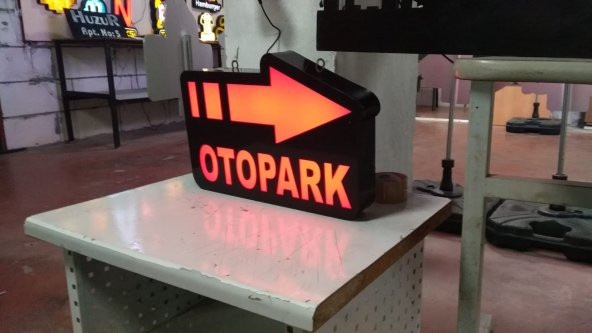 Otopark Tabelası 3D Led Neon Etkili Işıklı Tabela Kutu Harf Her Tarzda En Uygun Fiyatta Tabela Bizde - 2
