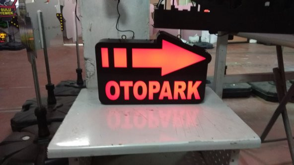 Otopark Tabelası 3D Led Neon Etkili Işıklı Tabela Kutu Harf Her Tarzda En Uygun Fiyatta Tabela Bizde - 3