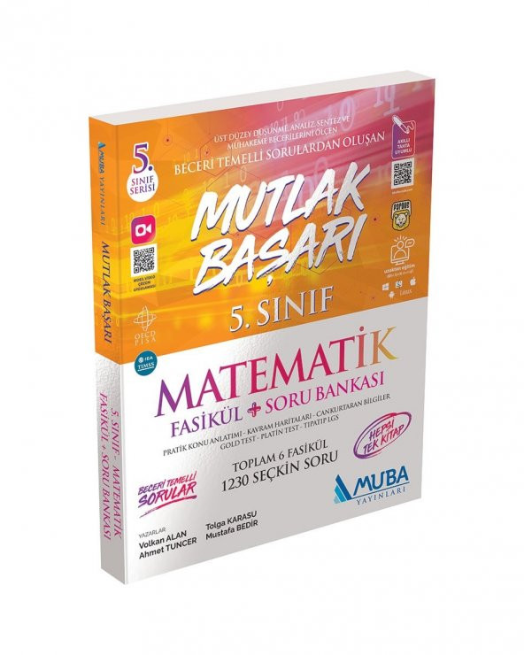 MB 5.Sınıf Matematik Fasikül + Soru Bankası MUBA Yayınları