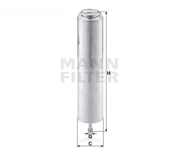 Mann Filter WK 5002X Yakıt Filtresi Bmw E81 E87 F10