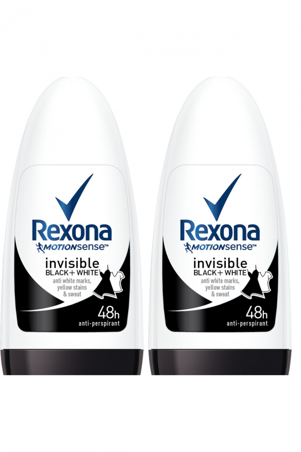 REXONA ROLL ON BAYAN 50 ML / INVISIBLE 2 ADET