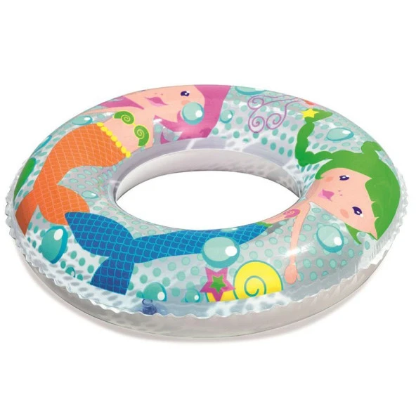 Bestway Renkli Deniz Kızı Desenli Can Simidi 51 Cm. - 3