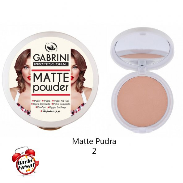 Gabrini Professional Matte Powder / Pudra - 2