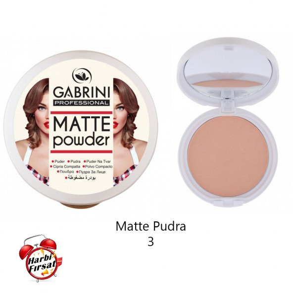 Gabrini Professional Matte Powder / Pudra - 3