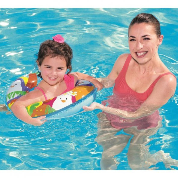 Bestway Renkli Penguen Desenli Can Simidi 51 Cm. - 3