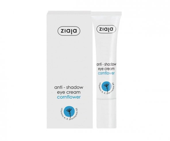 ZIAJA Anti Shadow Eye Cream Cornflower 15 Ml
