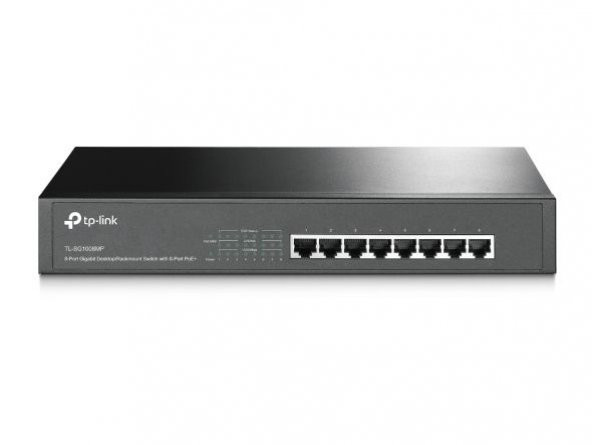 TL OMADA RR TL-SG1008MP 8 PORT PoELİ G.BIT RACK