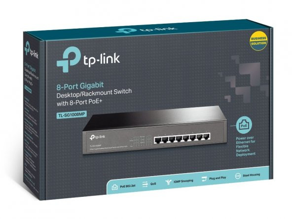 TL OMADA RR TL-SG1008MP 8 PORT PoELİ G.BIT RACK - 4