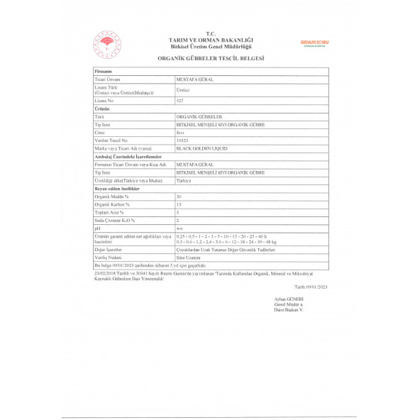 Gmt Black Golden Liquid 5 Lt - 4