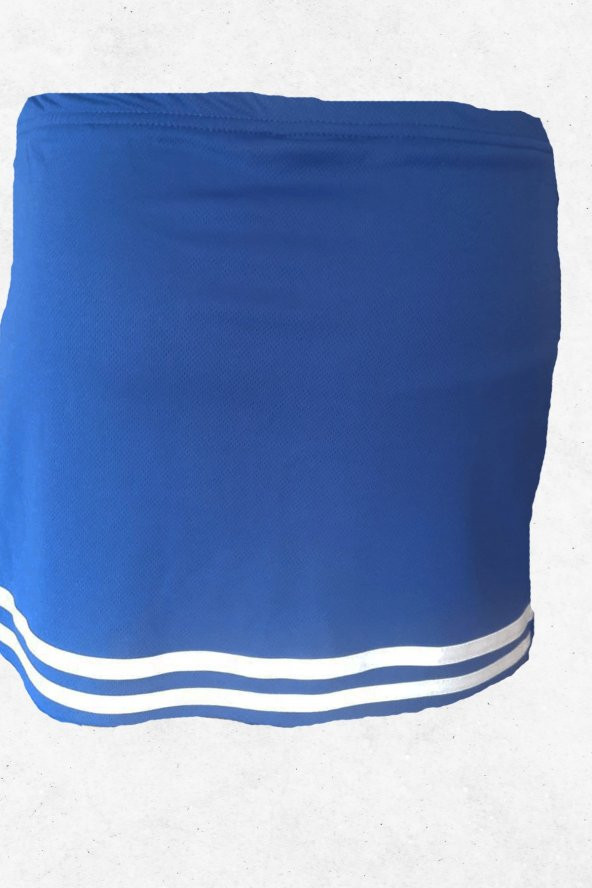 ModaPalace Kadın Spor Saks Mavisi Tenis Eteği