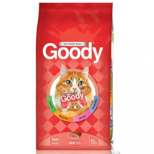 Goody Cat Meat Etli Yetişkin Kedi Maması 15 Kg - 2