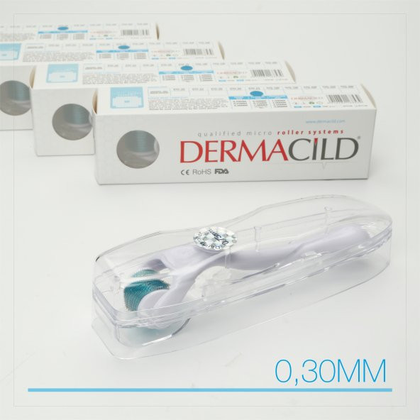 0,30 MM DERMACiLD 540 TİTANYUM İĞNE DERMAROLLER - TİTANYUM DERMA ROLLER