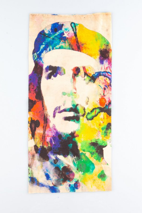 Che Guevara Temalı Buff Boyunluk Bandana
