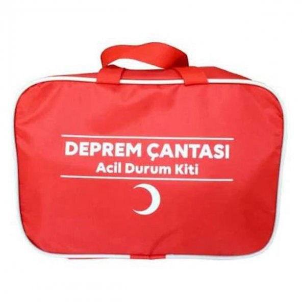 Deprem Çantası Acil Durum İlk Yardım Kiti (33 Parça)