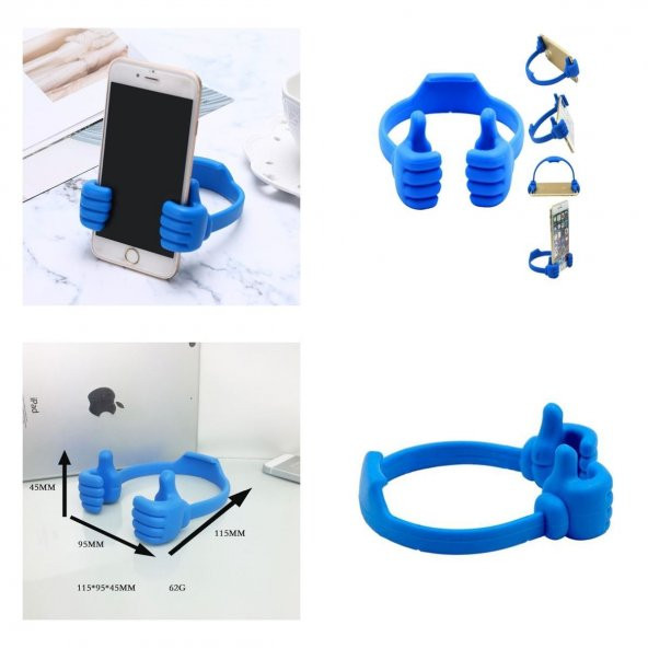 Telefon ve Tablet Tutucu El Şeklinde Stand - 3