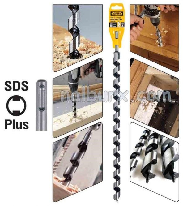 Ahşap Matkap Ucu Sds 18x500 Sgs Kod. 1455 - 2