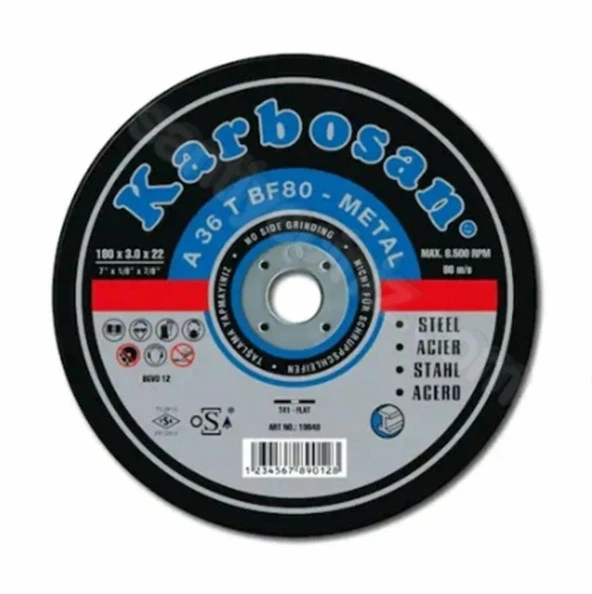 Karbosan Nk Metal Kesme 180x3.0x22 - 2