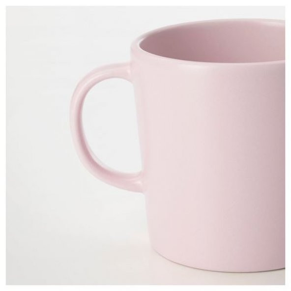 IKEA DINERA 30 CL KUPA BARDAK FİNCAN KAHVE ÇAY - AÇIK PEMBE - 3