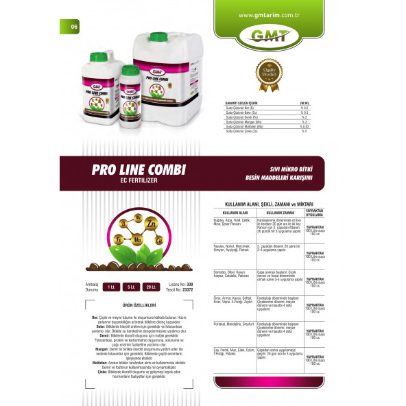 Gmt Pro Line Combi 1 Lt - 3