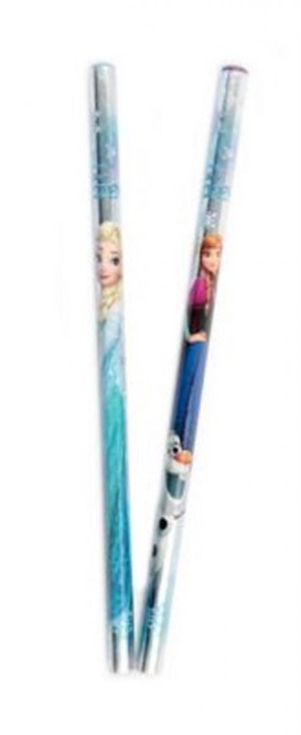 Frozen Elsa Desenli Kurşun Kalem silgili