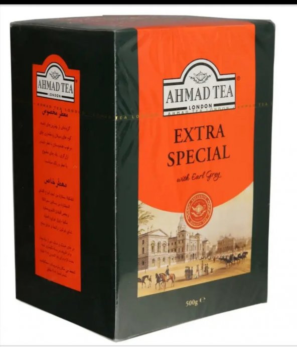 AHMAD TEA EXTRA SPECIAL 500 GR. BERGAMOT AROMALI AHMAD SEYLAN ÇAYI