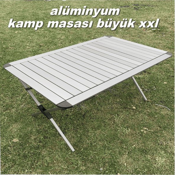 Nurgaz NG-AKMXXL Campout Portable Alüminyum Kamp Masası Büyük XXL - 2