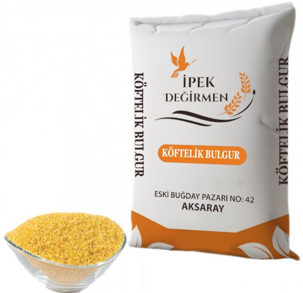 İpek Değirmen 5 KG Kısırlık Köftelik Bulgur İnce Doğal Köy Bulguru